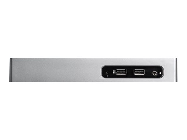 Startech.Com Dual Monitor Usb 3.0 Docking Station - Notebook Dockingstation Mit Hdmi- Und Dvi/Vga Video - 6 Port Usb 3.1 Gen 1 5Gbit/S Multimedia-Hub
