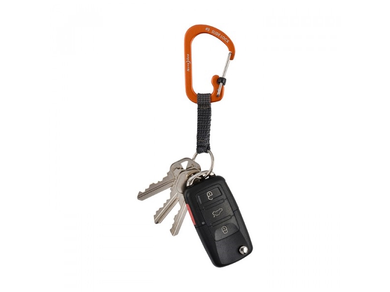Niteize Karabinhage Slidelock Nøglering I Aluminium Pom