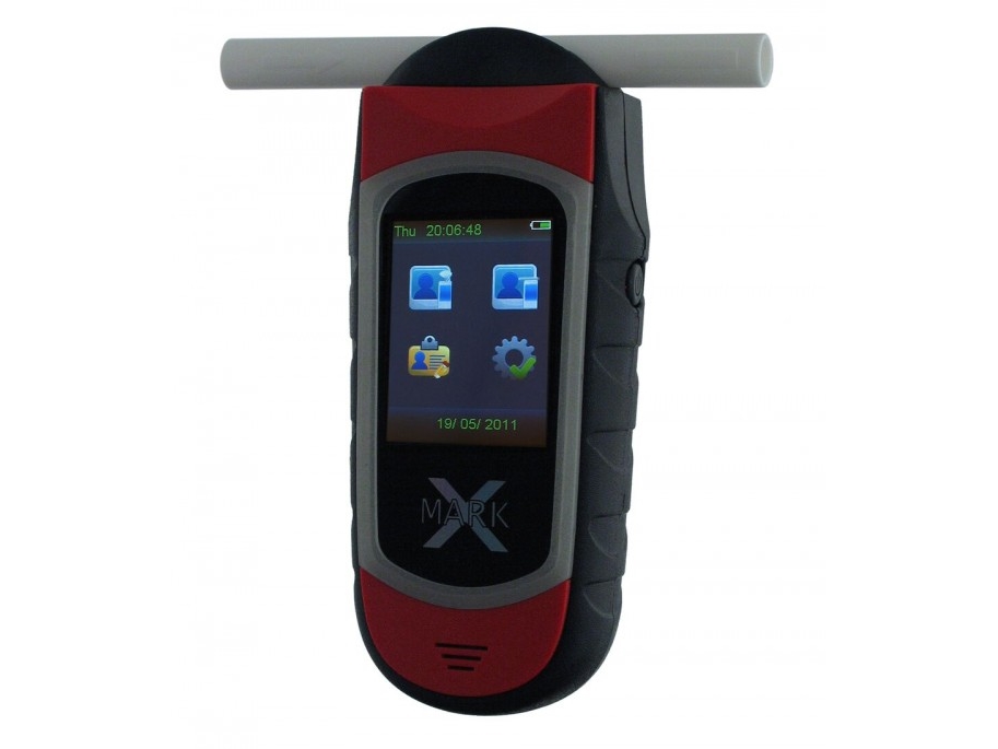 Alcovisor Atemalkoholmessgerät Alcovisor Mark X Plus Mit Drucker Rot