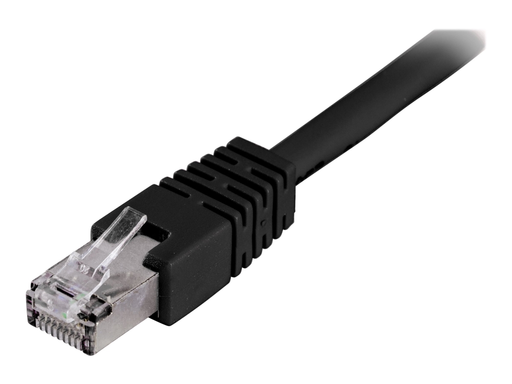 Deltaco - Patchkabel - Rj-45 (Han) Til Rj-45 (Han) - 2 M - Ftp - Cat 6 - Sort