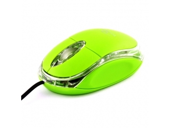 Titanum Raptor 3D - Mus - Optisk - 3 Knapper - Kablet - Usb - Grøn