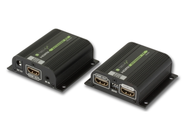 Techly Idata Ext-E70poed, 1920 X 1080 Pixel, Av Sender & Modtager, 40 M, Ledningsført, 3D, Hdcp