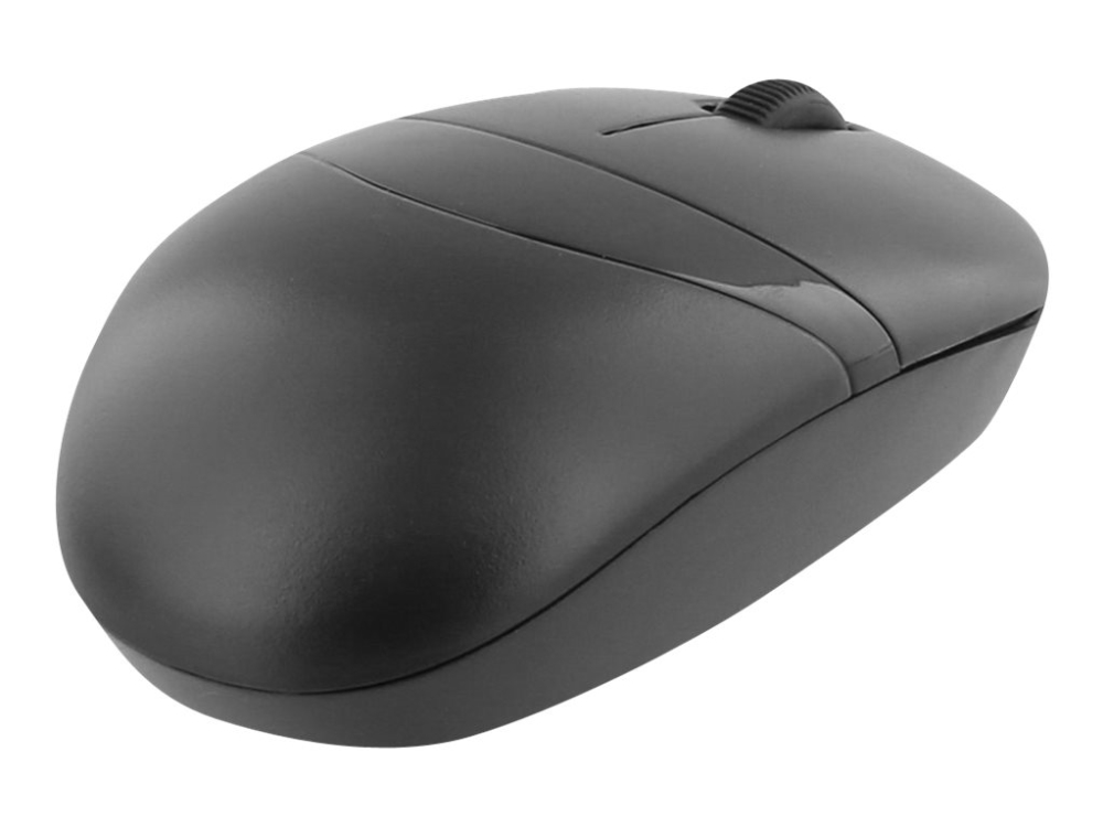 Deltaco Tb-114, Volle Größe (100%), Kabellos, Rf Wireless, Qwerty, Schwarz, Maus Enthalten