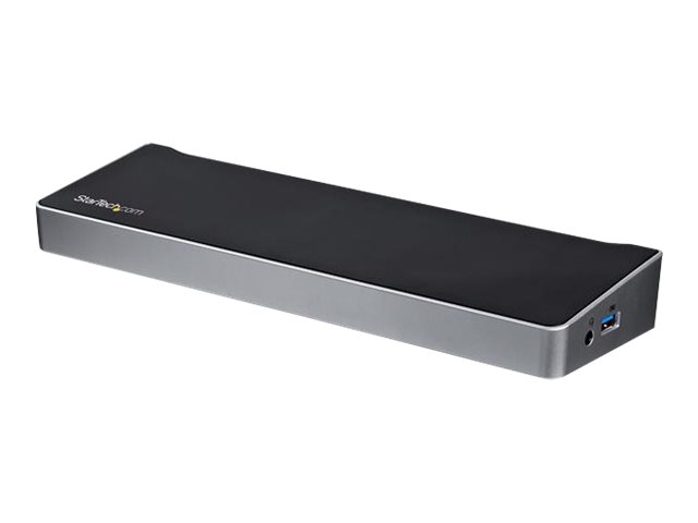 Startech.Com Drei Monitor Usb 3.0 Docking Station Mit 2X 4K Displayport & Hdmi, 5X Usb-A Hub (1X Fast-Charge), 3,5 Mm Audio, Gbe - Usb Typ A Universe