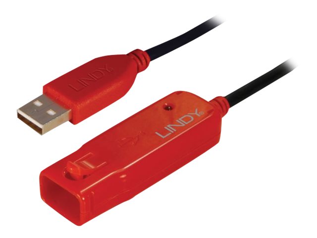 Lindy Usb 2.0 Aktives Verlängerungskabel Pro - Usb-Verlängerungskabel - Usb (Stecker) Zu Usb (Buchse) - Usb 2.0 - 12 M - Aktiv