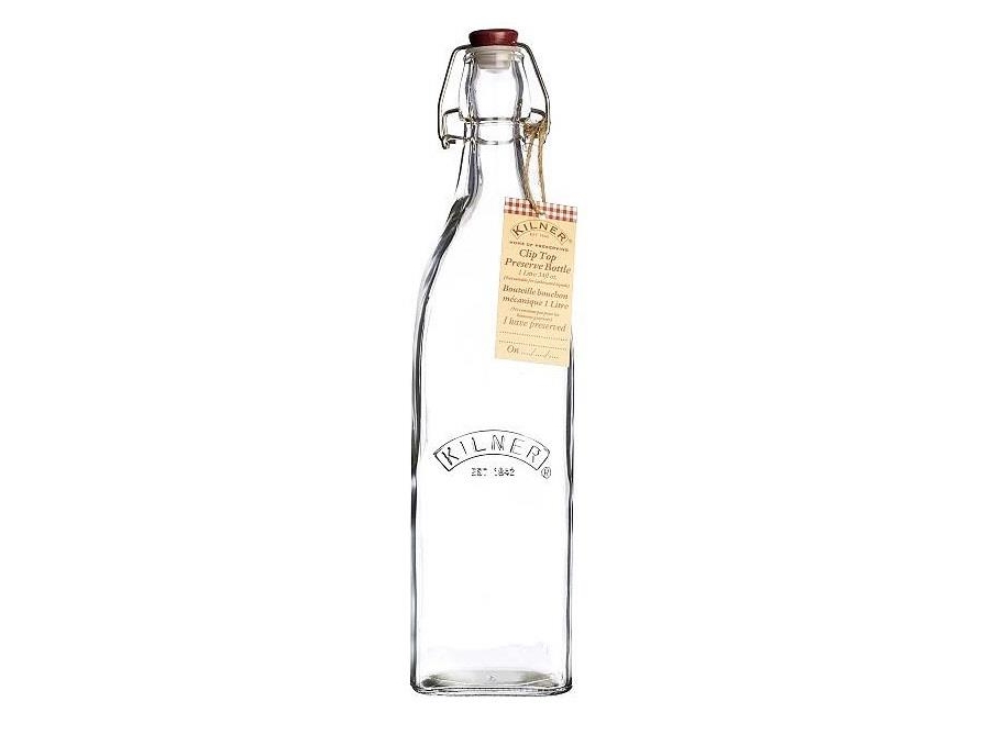 Buteliukas Kwadratowa Clip Top 0,55L / Kilner