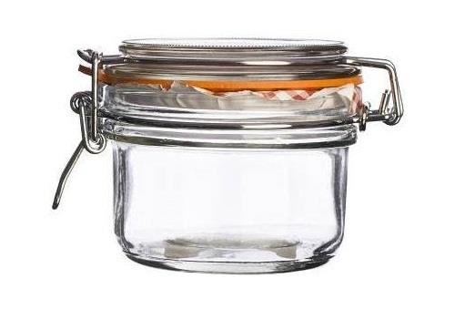 Kilner Kilner Krukke 0.125L, Rund Krukke Med Kliptop