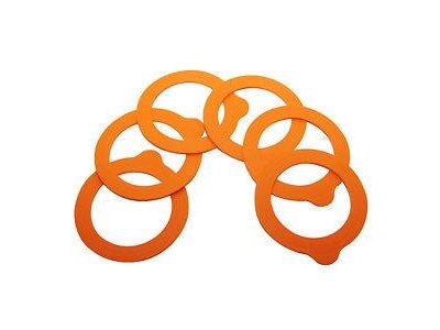 Dichtungen Für Gläser Clip Top 0,35–2L - 6 Stk. / Kilner