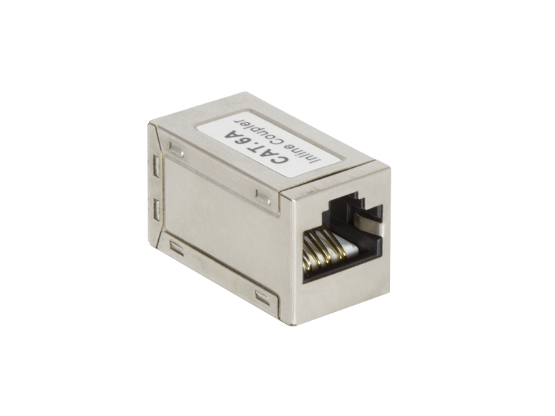 LogiLink NP0025, Flad, Metallic, RJ-45, Hunstik, 10GBase-T, Cat6a