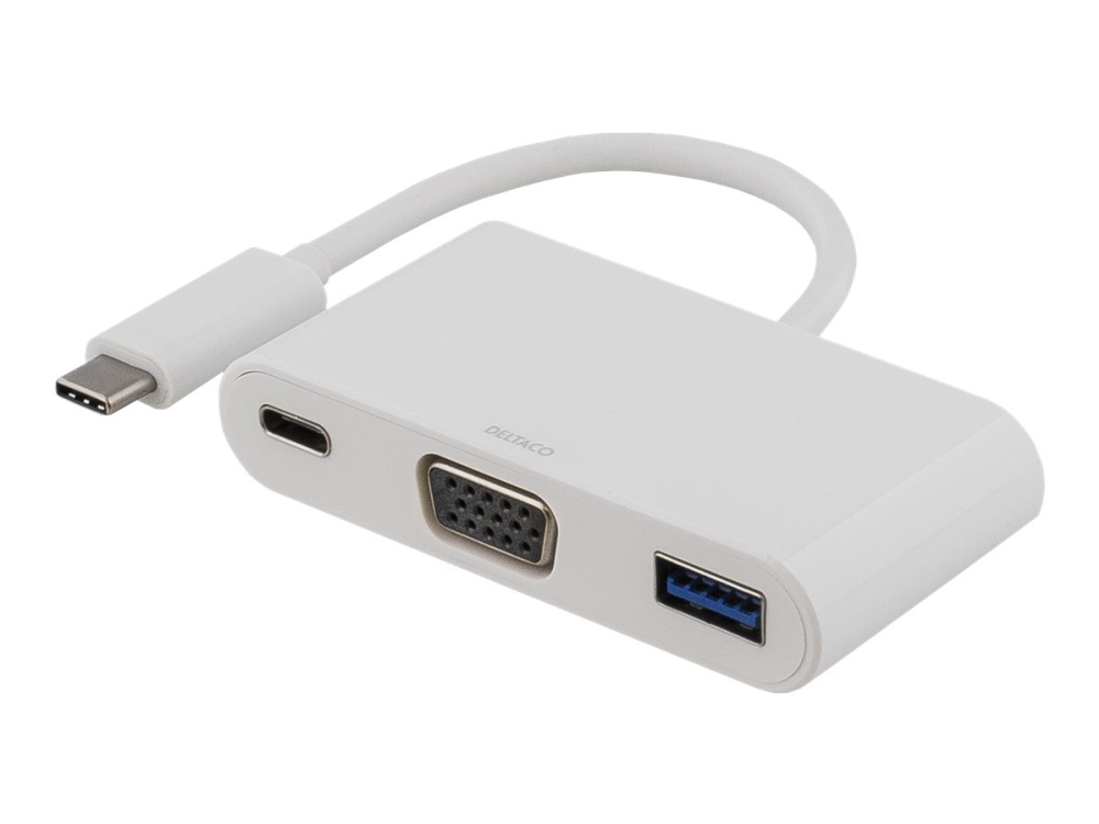 Deltaco - Dockingstation - Usb-C