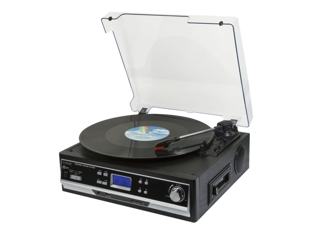 TECHNAXX TX-22+ - audio system - Pladespiller Sort