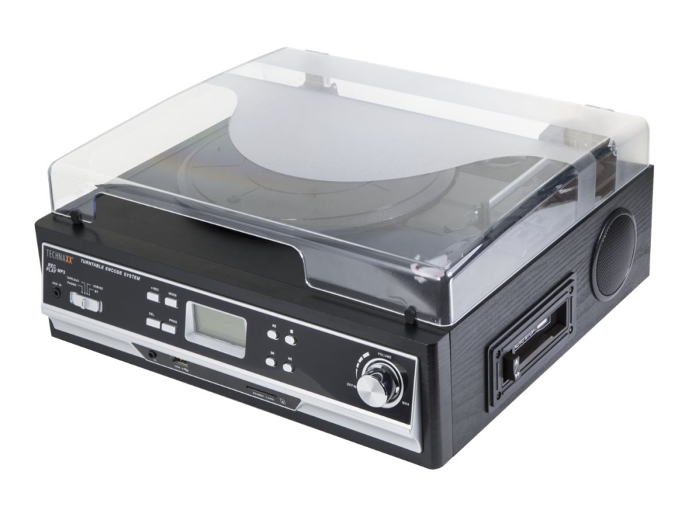 TECHNAXX TX-22+ - audio system - Pladespiller Sort