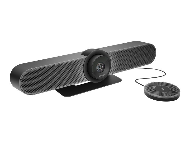 Logitech Expansion Mic For Meetup, Konferenzmikrofon, Kabelgebunden, Schwarz, Grau, 6 M, Logitech Meetup, 13,4 Mm