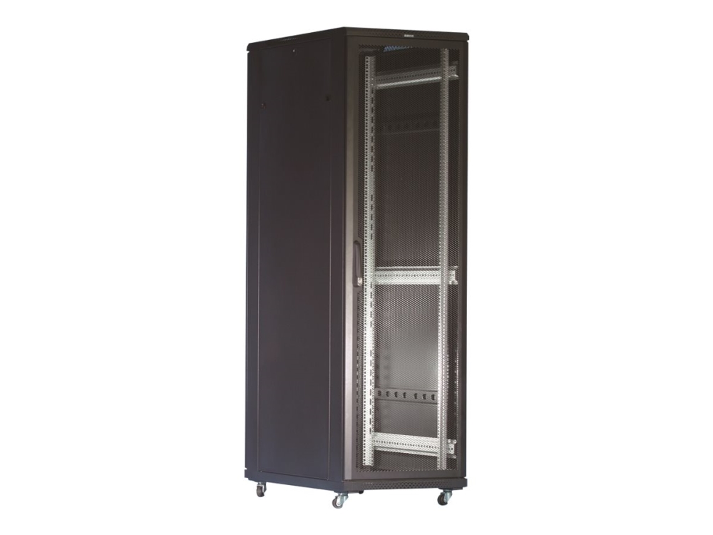 System G 19" Cabinet 37U 600X800 Perated Doors 800Kg Black