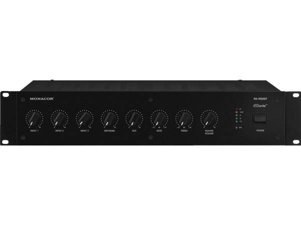Monacor Pa-900Dt Ela-Forstærkere 120 W 2-Kanals 2-Zoner
