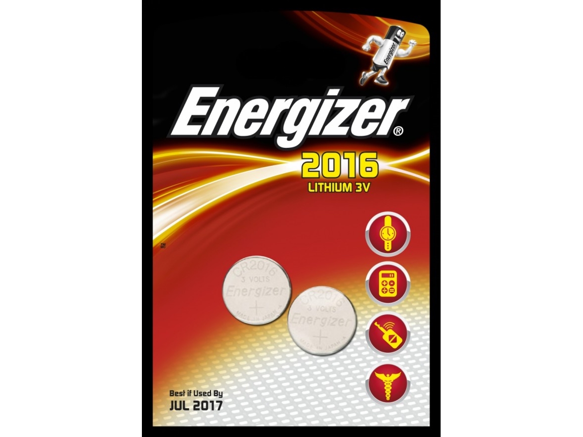Energizer Nr. Cr2016 - Batterie 2 X Cr2016 - Li - 90 Mah