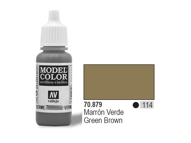 Green brown mat 18ml | Cement & Murbruk | GameStuff