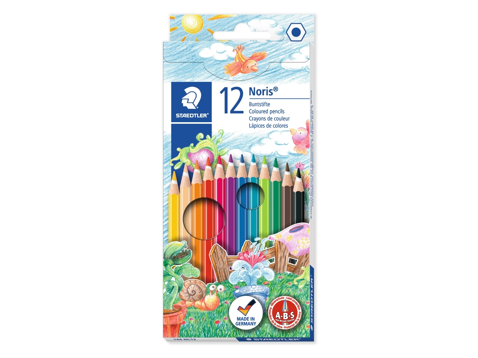 Staedtler Noris Club 144 - Farbstift - Farbig Sortiert (12Er-Pack)