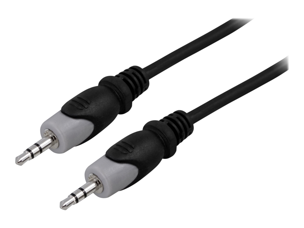 Deltaco - Audiokabel - Mini-Phone Stereo 3.5 Mm Han Til Mini-Phone Stereo 3.5 Mm Han - 15 M
