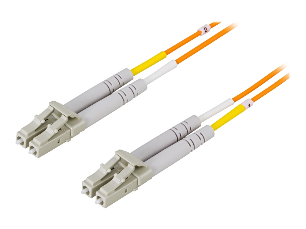 Deltaco – Netzwerkkabel – Lc Multimode (Stecker) Auf Lc Multimode (Stecker) – 1 M – Glasfaser