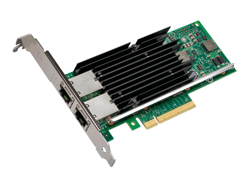 Intel Ethernet Converged Network Adapter X540-T2 - Netværksadapter - Pcie 2.1 X8 Lavprofil - 10Gb Ethernet X 2