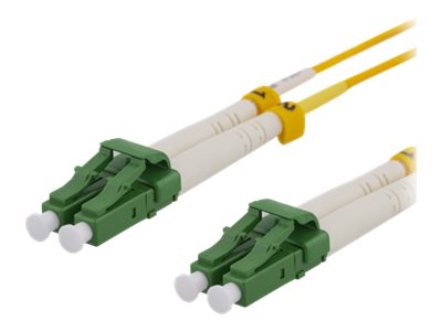 Deltaco - Netzwerkkabel - Lc/Apc Singlemode (Stecker) Auf Lc/Apc Singlemode (Stecker) - 10 M. - Glasfaser - 9 / 125 Mikron - Os2