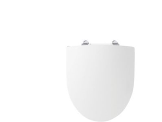 Ifø Ifö Spira Weißer Toilettensitz Mit Verchromter Sitzhalterung Mit Quick Release Oder Fester Montage