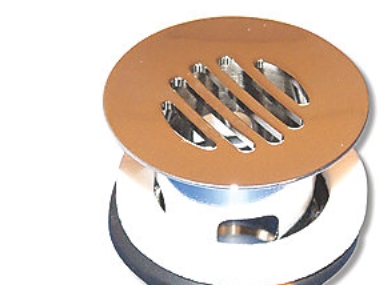Csslr Plus Bodenventil Mit Roste Und Überlauf, 1 1/4"