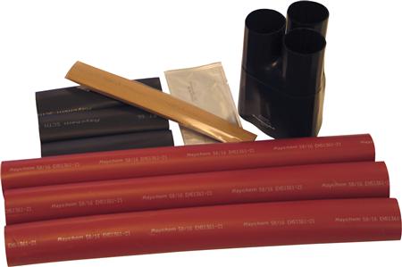 Slutstycke 3X95-240 + 450 mm fas-slang