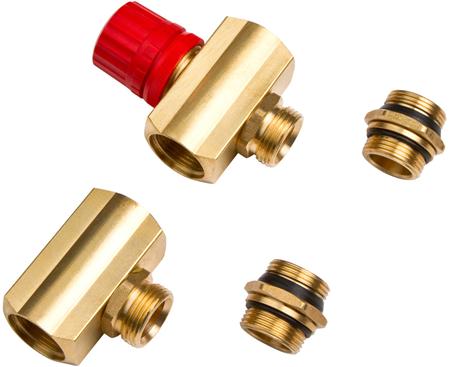 Roth Verlängerungsset Für Shuntunit, Lieferung Inkl. 2 Stk. 3/4" Vorverpackter Brustwarzen.