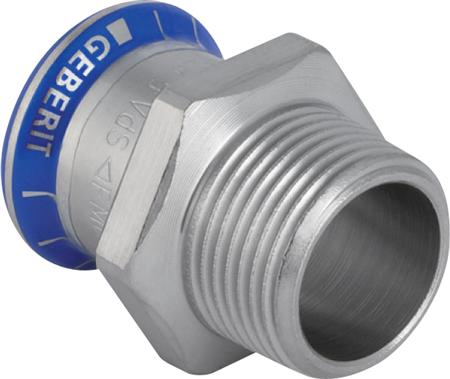 Geberit Transition Rostfrei 22-1/2 Hülse / Nippel Mapress