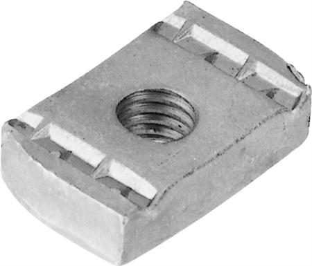 WALRAVEN Profilmøtrik med M8 gevind Varmgalvaniseret | Rörhållare | GameStuff