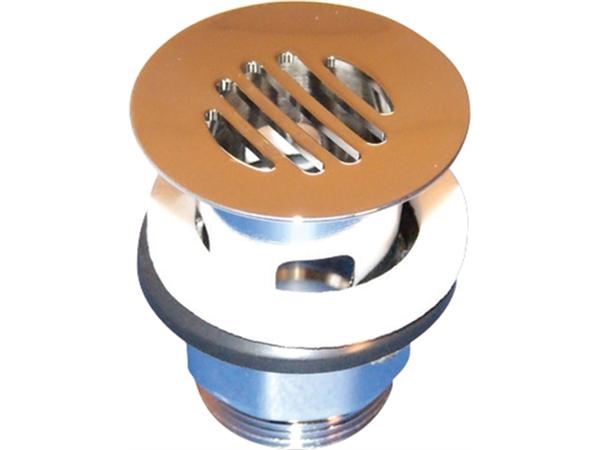 Bundventil med rist 1 1/4 | VVS Artiklar - Badrum - Tillbehör för tvättställ | GameStuff