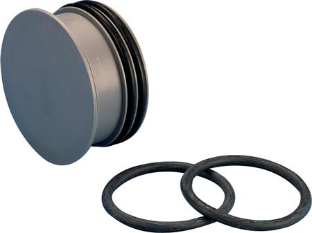 Wavin 110 Mm Grau Pp-Ablaufstopfen Für Rohrende