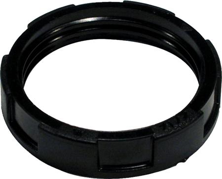 E27 cirkulär ring Ø47 svart | Belysning - Tillbehör & reservdelar - Lamphållare | GameStuff