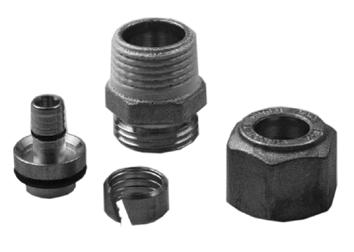Roth Übergang 16 Mm X ½" Nippel