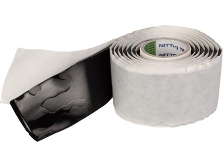 NITTO Vulkaniserande tejp 12FB svart38mmx1,5m, för isolering av kabelskarvar och avslutningar | EL Artiklar - Vägar & tillägg - Isoleringstejp | GameStuff