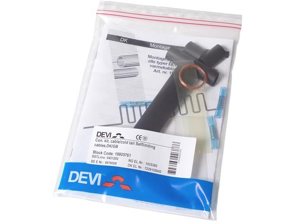 Devicrimp Verbindungs- Und Anschluss-Set Selbstbegrenzendes Heizkabel, Kabel Für Kaltkabel