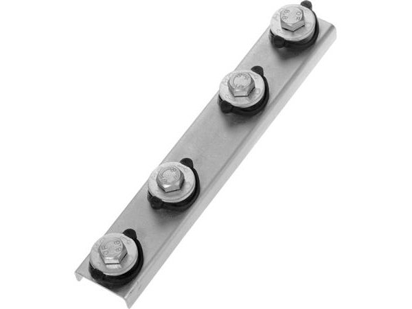 Walraven U-Connector 200mm - Elforzinket för anslutning av RapidRail WM0, 1, 2. | VVS Artiklar - Rör & Kopplingar - Rörstöd och infästningar | GameStuff