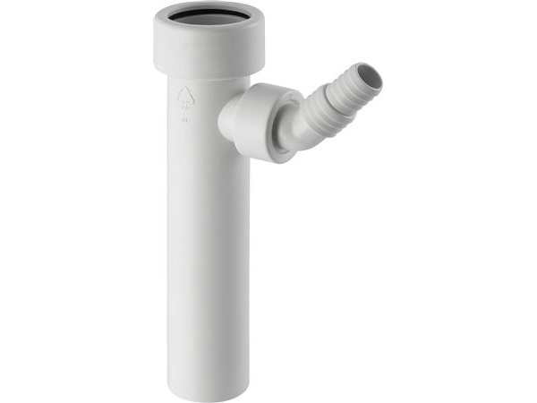 Geberit tilslutningsrør PP40mm - vit 152.274.11 | VVS Artiklar - Badrum - Tillbehör för tvättställ | GameStuff