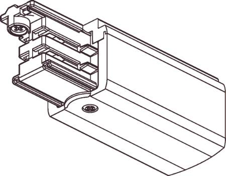 Global 3F Tilslutning venstre XTS12-3 hvid