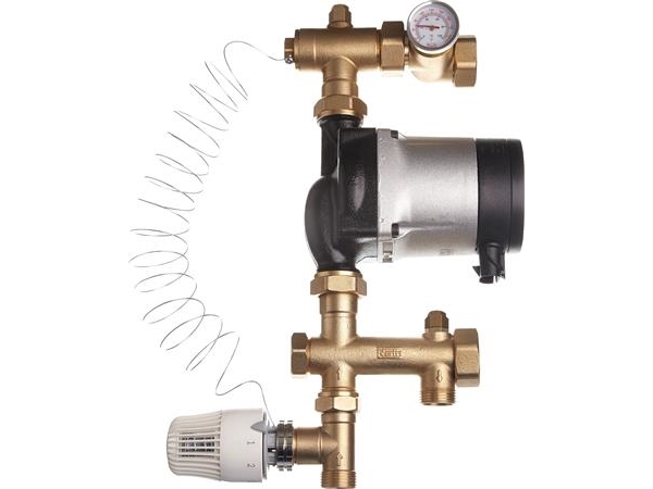 Roth Mischventil/Shunt Mit Thermostatventil