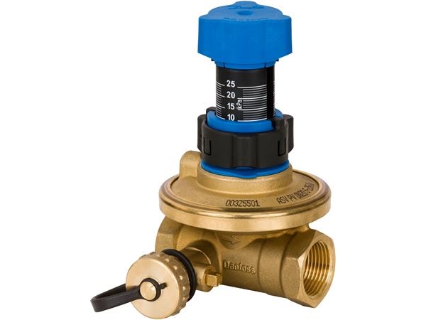 Danfoss Asv-Pv-4G Differenstrykregulator Dn15 5-25 Kpa Kvs 1,6