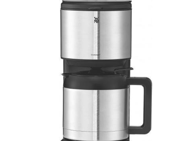 Wmf Stelio Aroma Filterkaffeemaschine Mit Thermoskanne, Filterkaffeemaschine, 1 L, Gemahlener Kaffee, 1000 W, Schwarz, Edelstahl