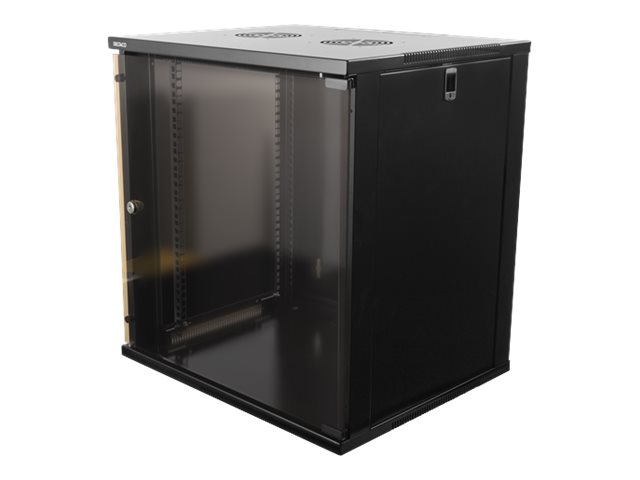 Deltaco 19-5412B - Gehäuse - Wandmontage, Bodenmontage - Schwarz - 12U - 19"