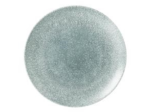 Tallerken Coupe Raku Ø26 Cm Porcelæn Topaz Blå,12 Stk/Krt