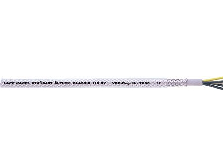 Steuerleitung 4G1 Mm2 Sy-Jz - Ölflex Classic 110 Sy, Transparent, Trommel 500M, Zum Clippen