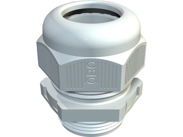 Obo Bettermann V-Tec Pg21 Lgr 2024764 Kabelverschraubung 1,5 Mm Kunststoff , Pa Hellgrau 1 St