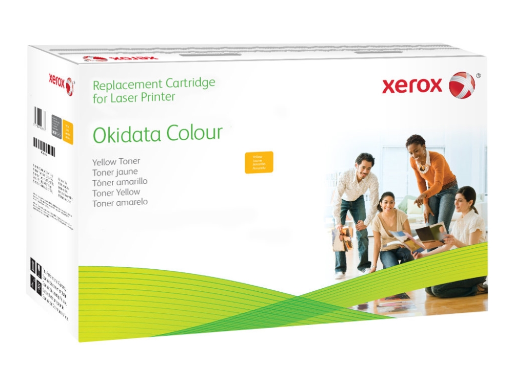 Xerox Oki C5650 - Gul - Kompatibel - Tonerpatron (Alternativ Til: Oki 43872305) - For Oki Okifax 5650, 5750