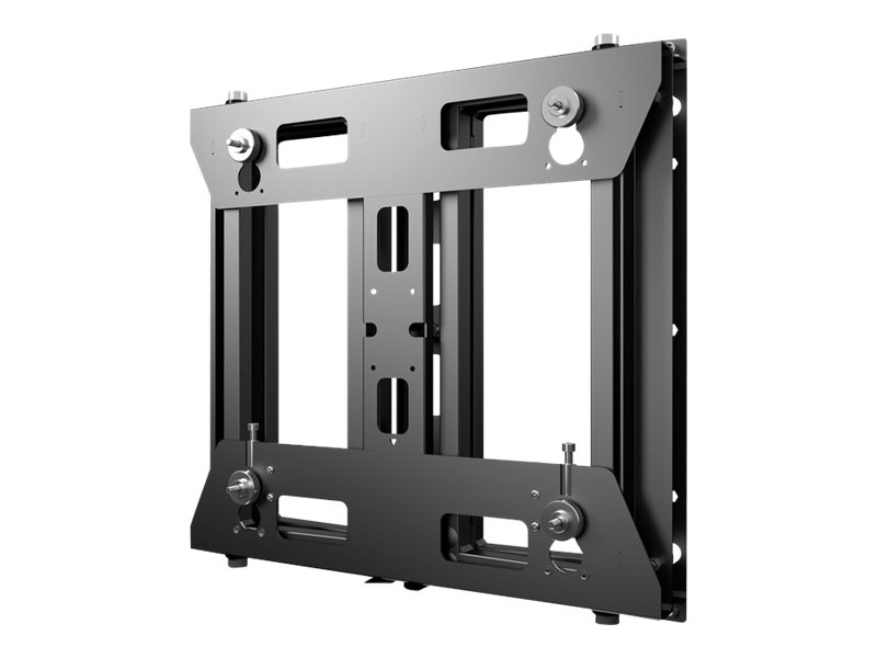 Multibrackets M Public Video Wall Mount Push Sd - Beslag - For Fladt Panel - Jern - Sort - Skærmstørrelse: 50"-95" - Vægmonterbar
